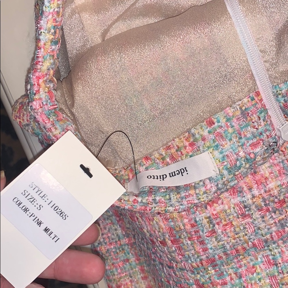 NWOT Pink tweed skirt - Picture 8 of 9